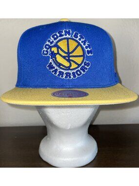 Golden State Warriors Mitchell & Ness Original Fit  Snapback Hat Cap NBA